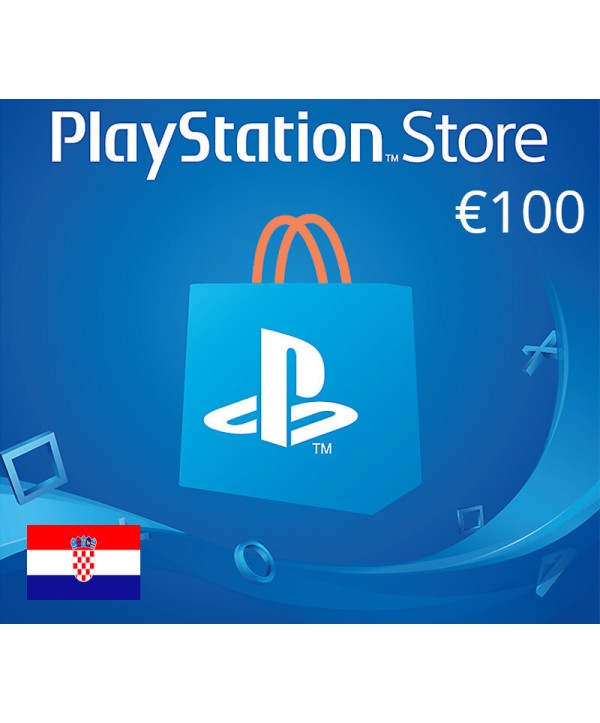 PlayStation Network Card €100 HR PlayStation 4 Key 